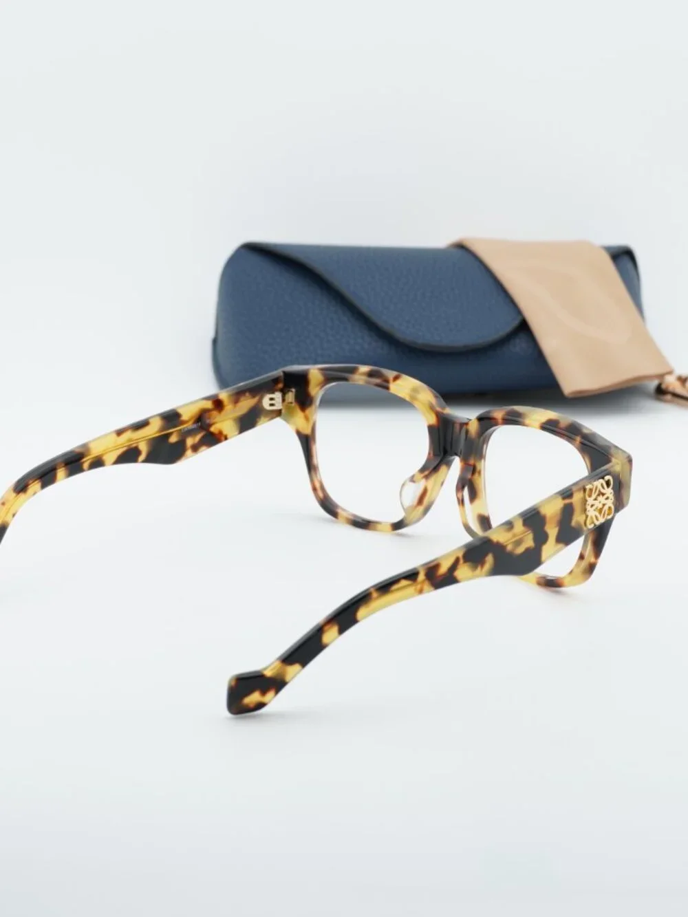 Loewe LW50091F 056 Eyeglasses Brown Havana 51mm Square Frame